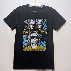 ​Kurt Cobain Graphic Tee - Officially Licensed "End of Music" Grunge Rock Shirt